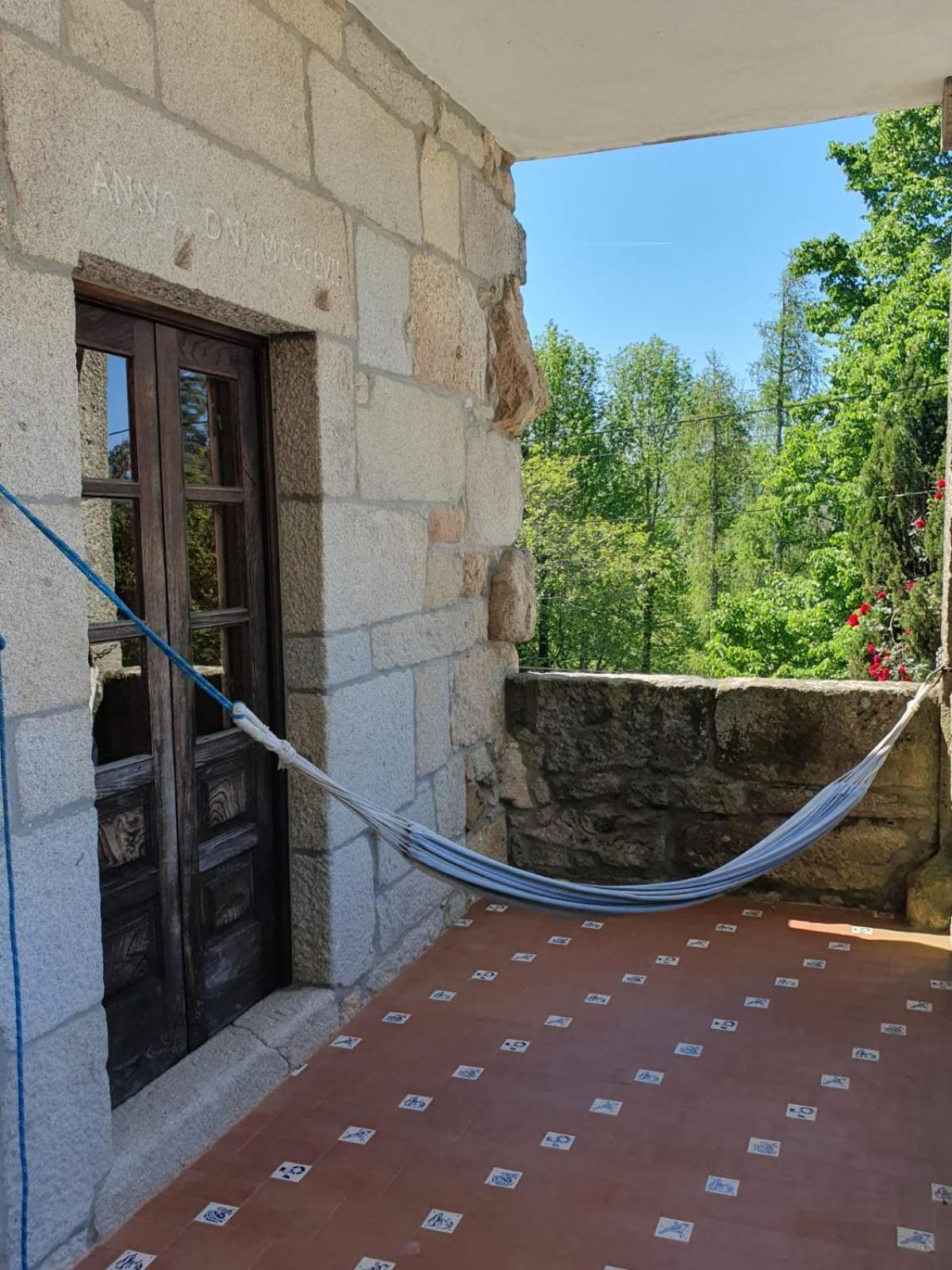 Casa Rural A Pousa Gondomar Con Piscina Villa Exterior foto